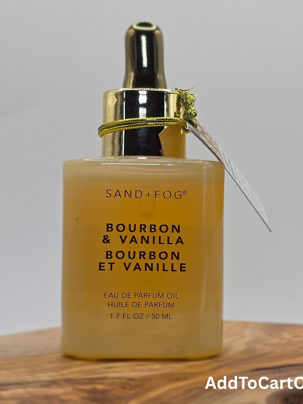 BOURBON & VANILLA Sand + Fog Fragrance Oil